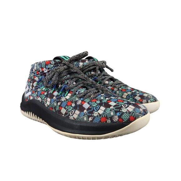 Adidas Shoes Mens 7.5 Sneakers Basketball Dame 4 Camp Athletic Active Mid Print main image 14